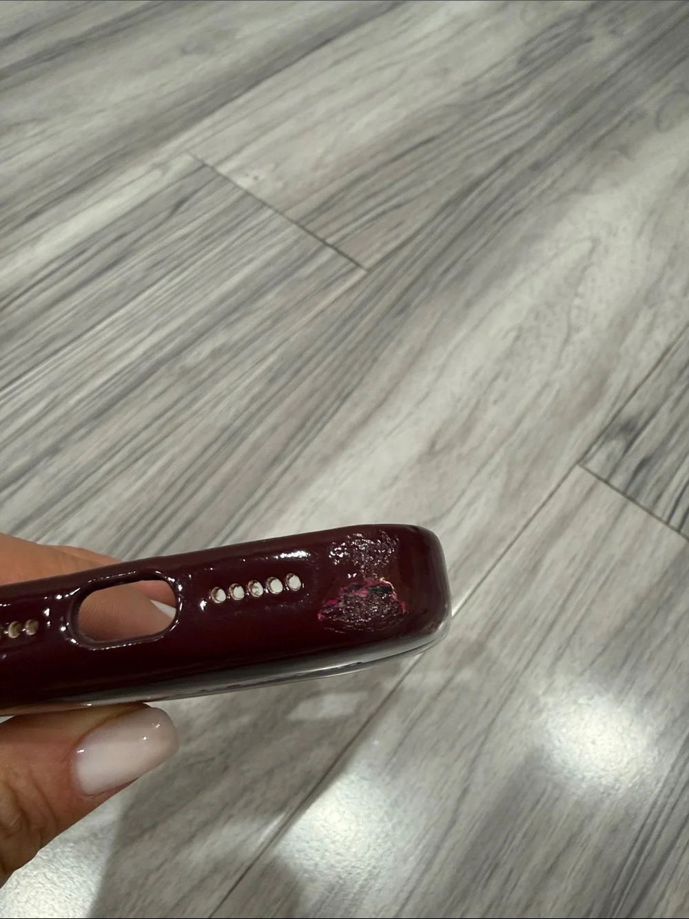 The Puffer Case® - Burgundy | Urban Sophistication iPhone 16 Pro